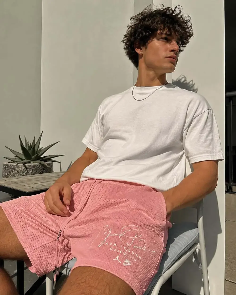 NWOT Air Jordan Flight Collection Pink Mesh Shorts Y2K‎ XL Rare